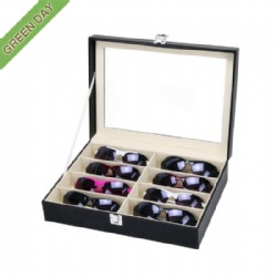 8 pairs sunglasses box with window